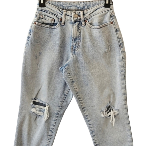 74 OLD NAVY HIGH RISE CURVY O.G STRAIGHT JEANS WOMEN'S PETITE SIZE 2P - Picture 4 of 8